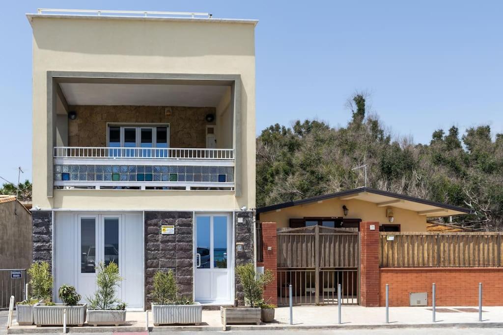 La Casa Sul Mare Villa Agnone Bagni Bagian luar foto