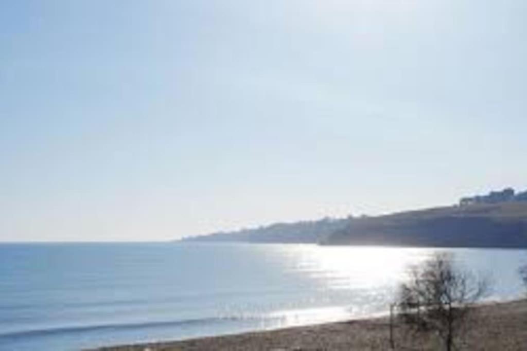 La Casa Sul Mare Villa Agnone Bagni Bagian luar foto