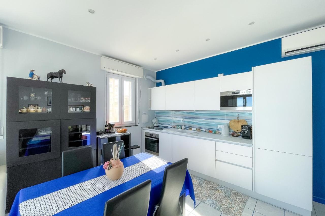 La Casa Sul Mare Villa Agnone Bagni Bagian luar foto