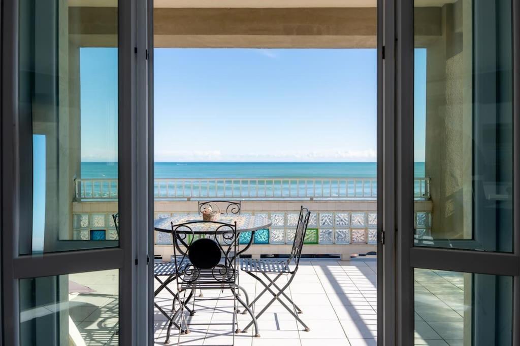 La Casa Sul Mare Villa Agnone Bagni Bagian luar foto