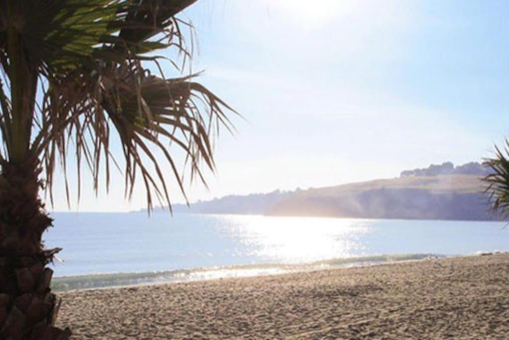 La Casa Sul Mare Villa Agnone Bagni Bagian luar foto